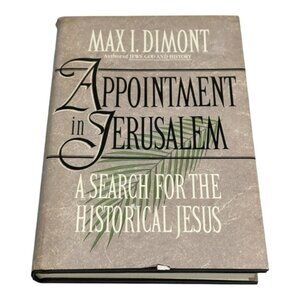 Appointment in Jerusalem Max I Dimont Hardcover Book